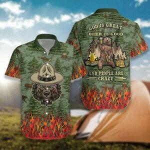 Bear Beer Is Good Hawaii Shirt