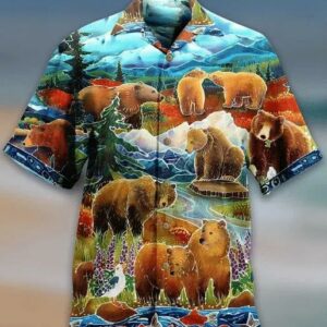 Bear Cute Hawaiian Shirt