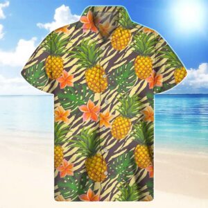 Pineapple Vintage Fruit Hawaiian Shirt