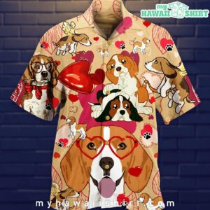 Beagle Dog And Women’s Day Hawaiian Shirt